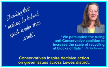 ACTION ON RECYCLING FROM LEWES CONSERVATIVES