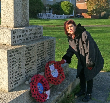   Council's Armed Forces Champion remembers the fallen despite services cancelled